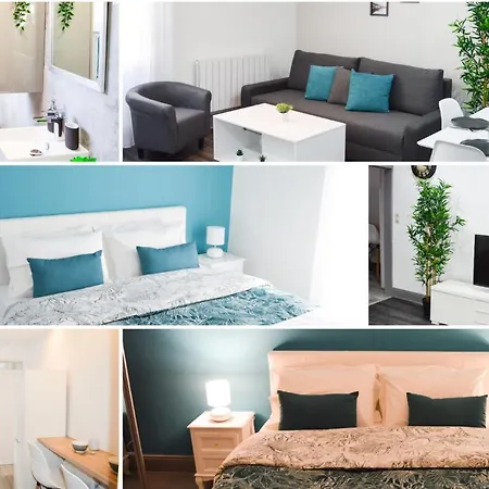 Apartament Le Blue St Leon : 2 Pieces Cozy Lit King Size Wifi Colmar